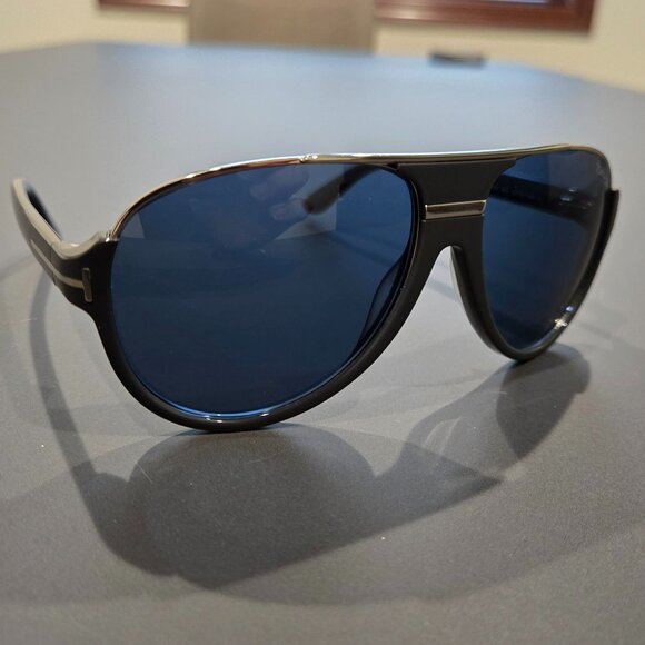 Tom Ford Dimitry Sunglasses TF334 20V Gray/Palladium 59mm - Picture 4 of 14